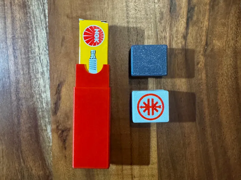 Zündkerzendose / Sparkplugbox Kreidler 