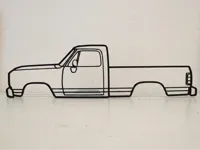 Tableau mural Dodge Ram Squarebody Cummins — photo 1