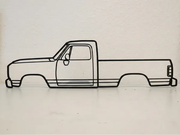 Tableau mural Dodge Ram Squarebody Cummins