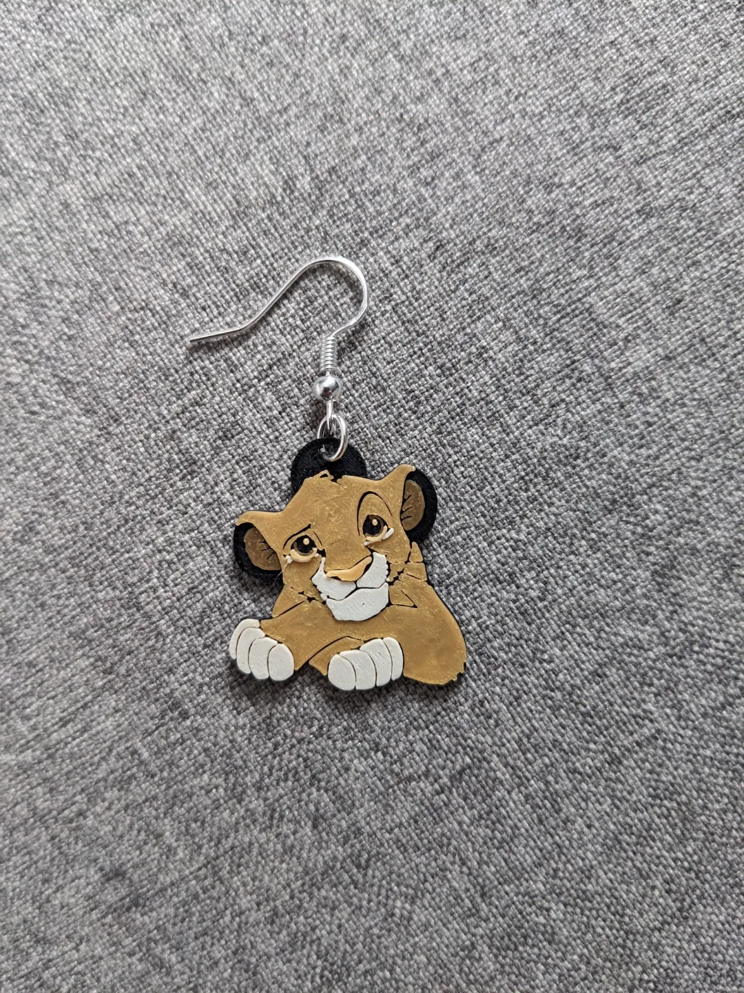 Young Simba Lion King Earring Multiple Styles view 2
