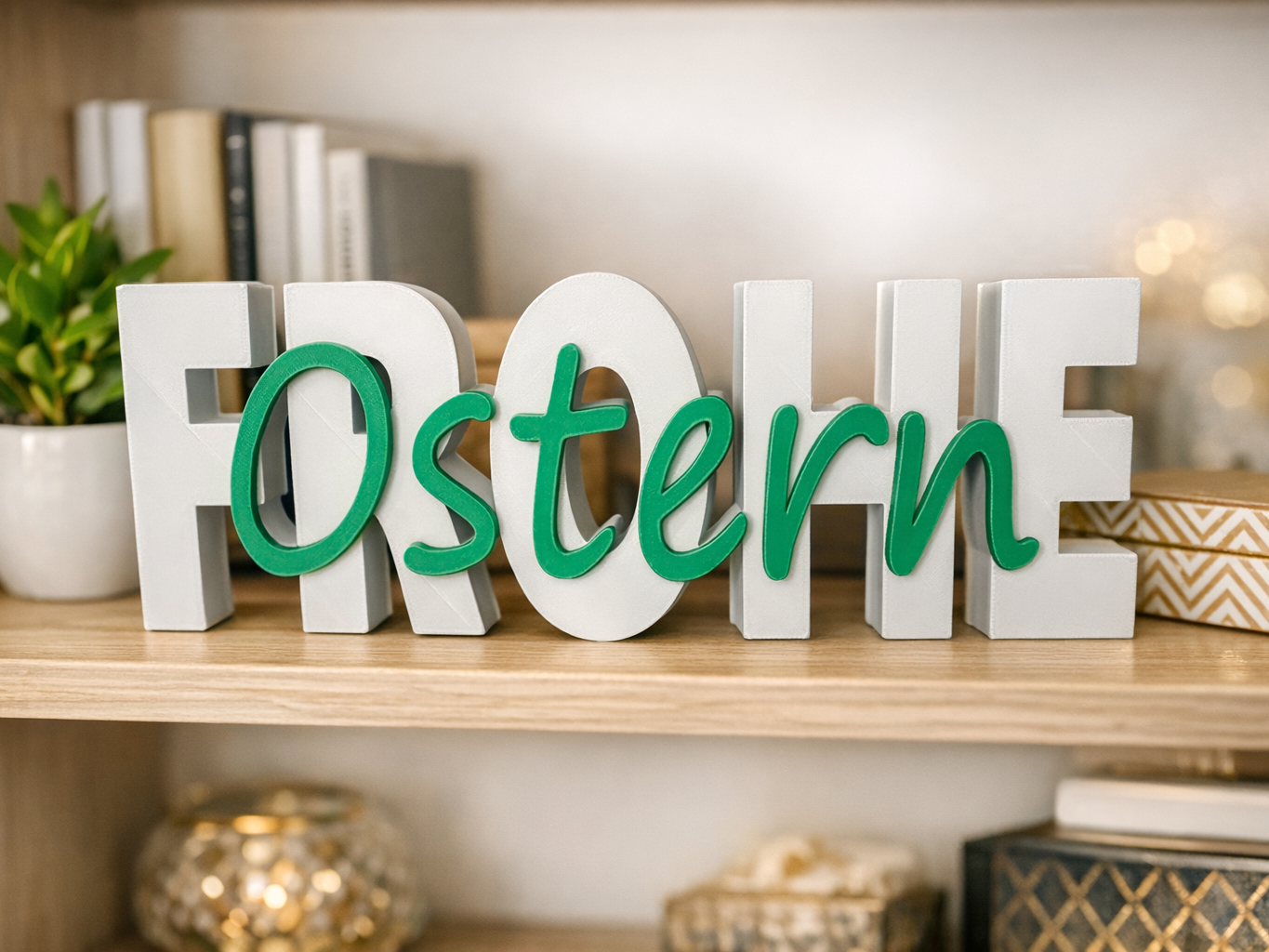 Schriftzug - Frohe Ostern