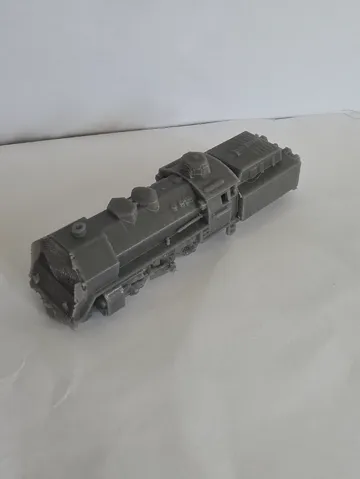 Estante o repisa: WWII Armored Military Steam Locomotive Model — vista de referencia 2