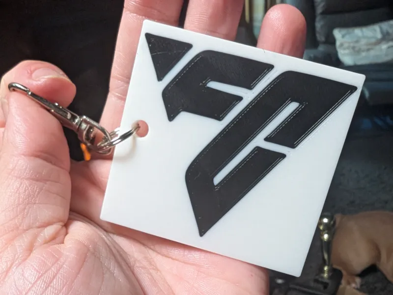FC Fifa Logo Keychain two colour AMS