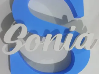 Nombre 3d SONIA