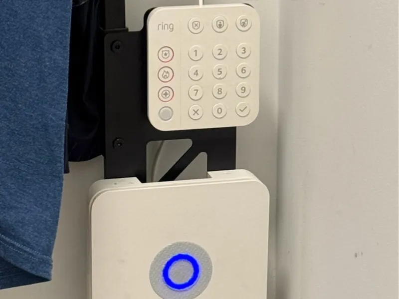 Ring Security Base Station and Key Pad Mount