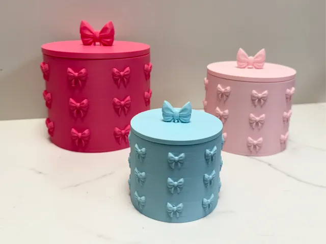 Bow Container with Lid