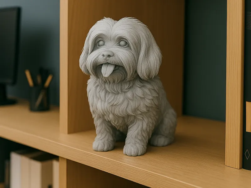 Cane Maltese carino