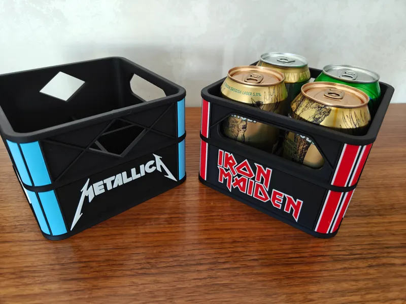 Beer Crate - Iron Maiden