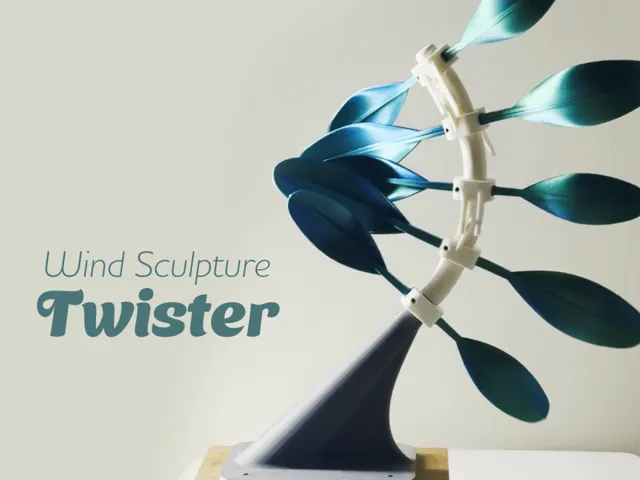 wind sculpture twister