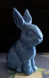 100 mm.height. 0.08mm layer, 2 walls, 10% infill color azul seda de bambulab