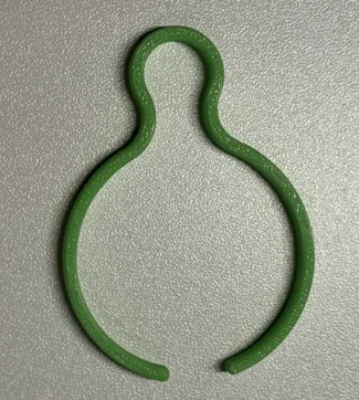 Plant clip for 40mm moss pole