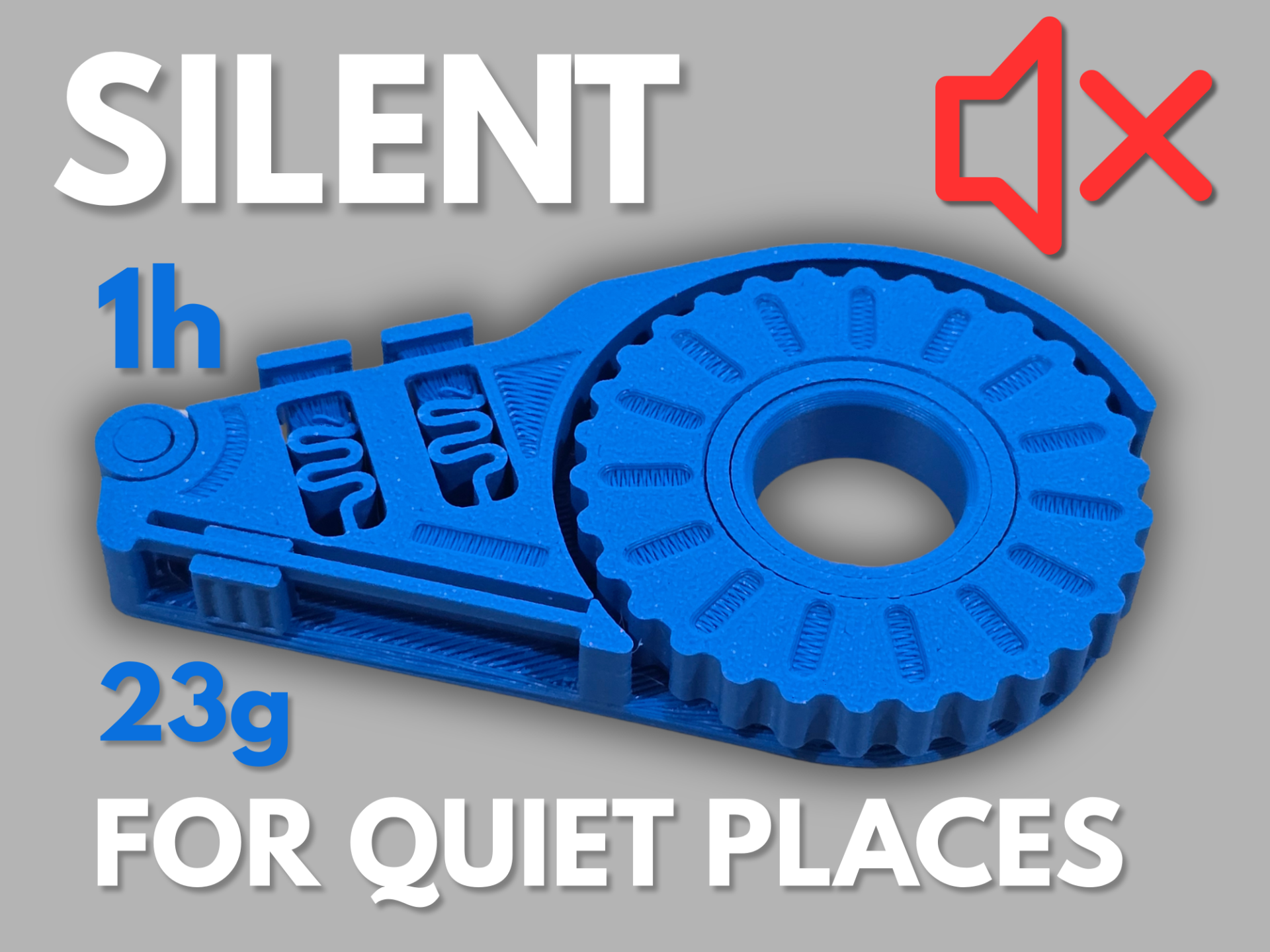 Silent 6 in 1 Fidget Toy - For in School / Work - 1