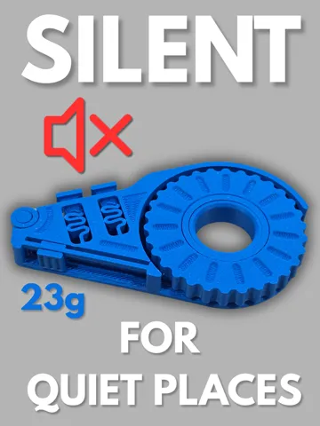 Objeto manipulable: Silent 6 in 1 Fidget Toy - For in School / Work — vista de referencia 2