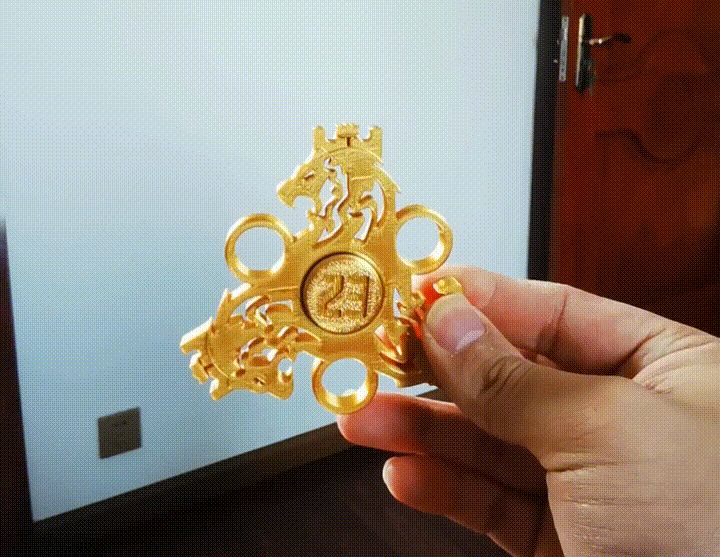 詹姆斯狮王指尖陀螺_james lion Fidget Spinner