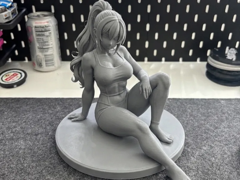 Sporty Anime Statue | Premium Desk Figure