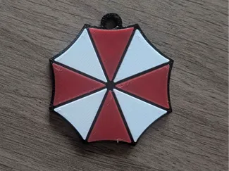 Resident Evil Umbrella Keychain