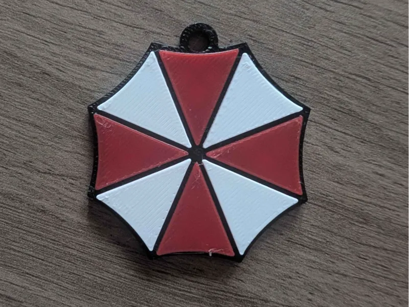 Resident Evil Umbrella Keychain