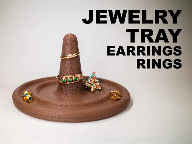 Jewellery Tray - Ring Earring Jewellery Holder