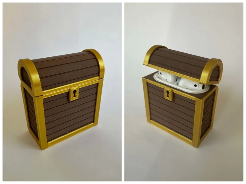 Wooden chest airpod (2nd Gen)
