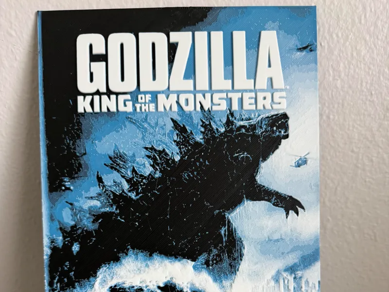 Godzilla KotM Hueforge
