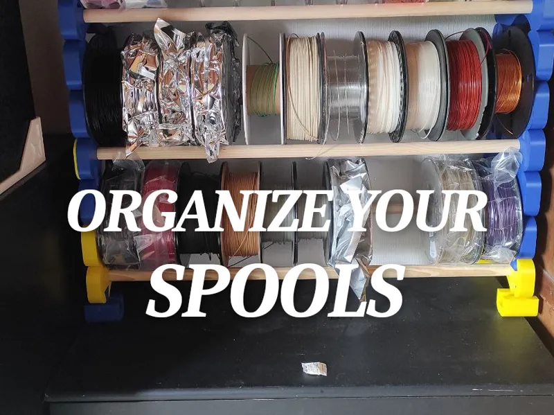 Modular Spool Storage and Display Solution