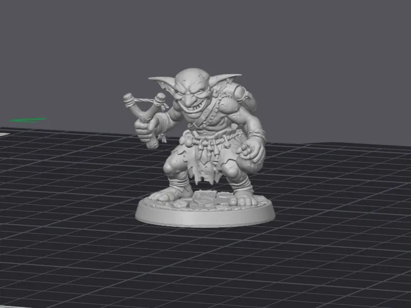 Goblin lance pierre