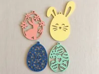 Lot de 4 pendentifs de Pâques à suspendre — photo 1