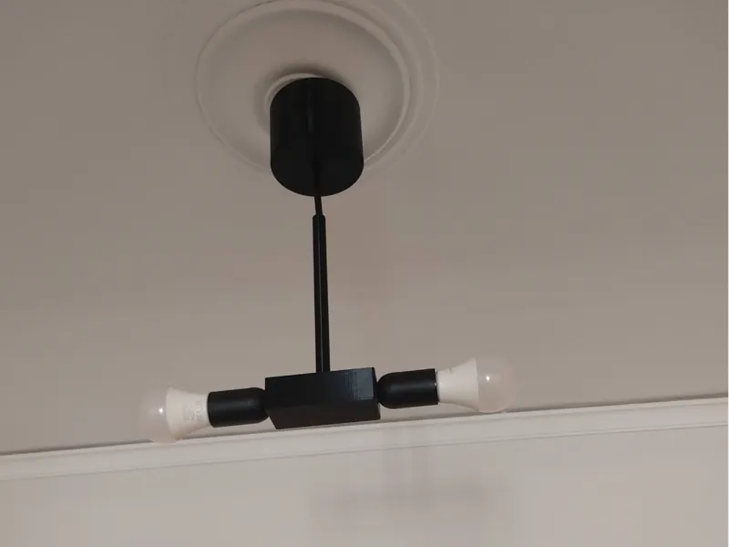 Modern Minimalist Ceiling Fixture Dual