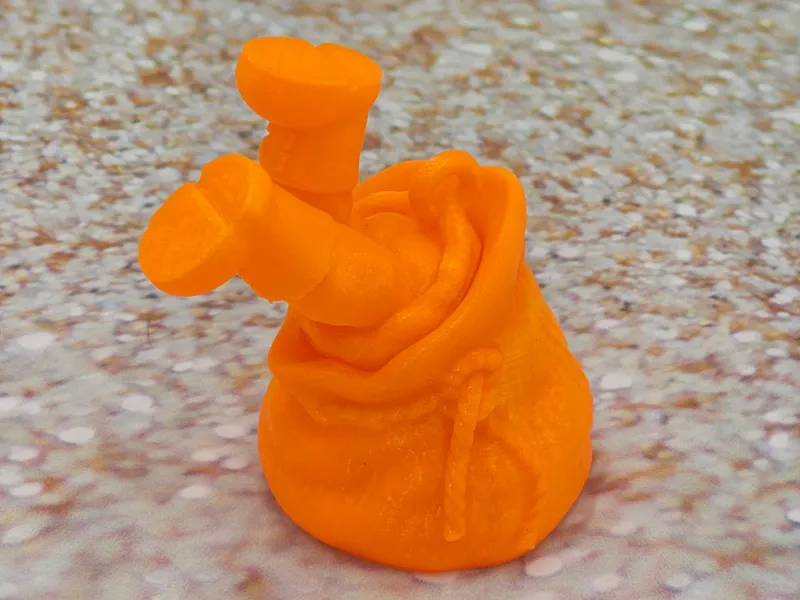 Santa's Bag Ornament 