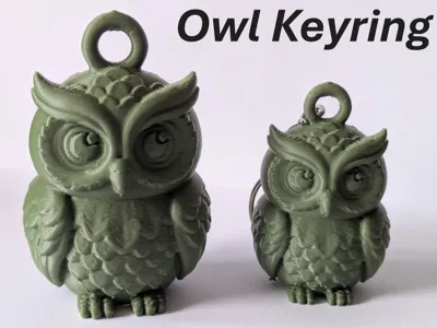 Owl Keyring