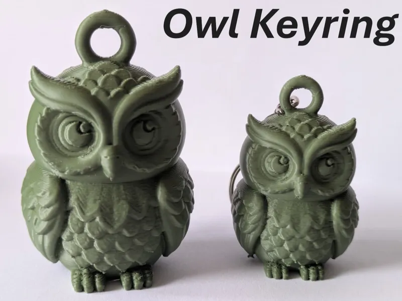 Owl Keyring