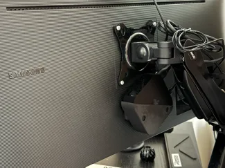 Apple TV mount Samsung monitor