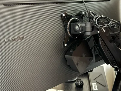 Apple TV mount Samsung monitor