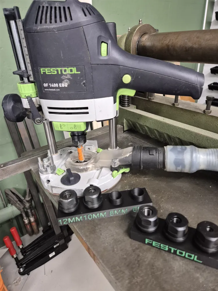 Festool collet holder by AndreasMakerWorld: Download Free 3D Models