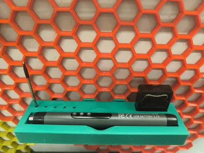 USB Soldering iron C200L holder for honeycomb 