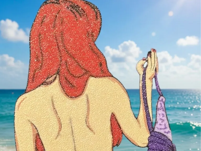 Sexy Mermaid Magnet