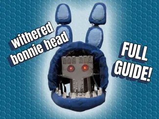 WITHERED BONNIE MASK (five night's at freddy's 2)