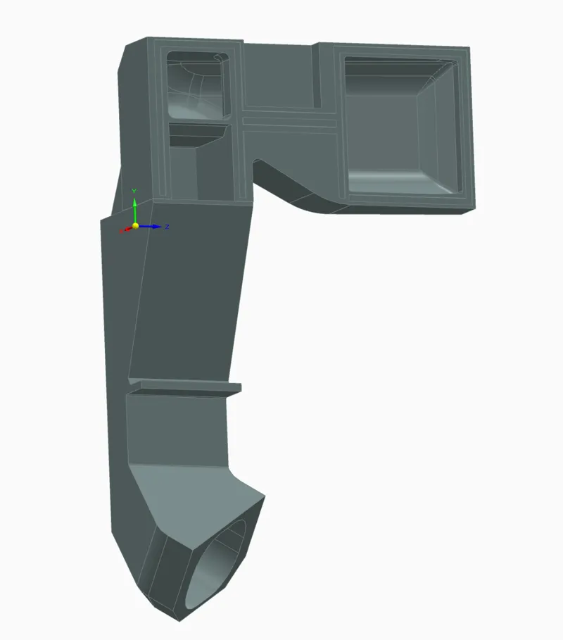 Bambulab X1C/P1S AirRecirculationSystem+PoopChute