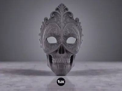 Ornate Skull Mask