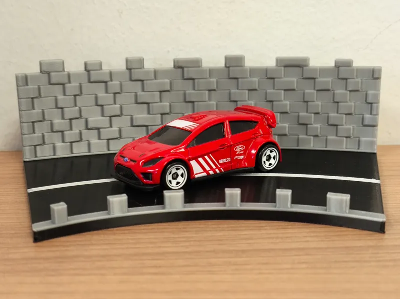 rally diorama tarmac