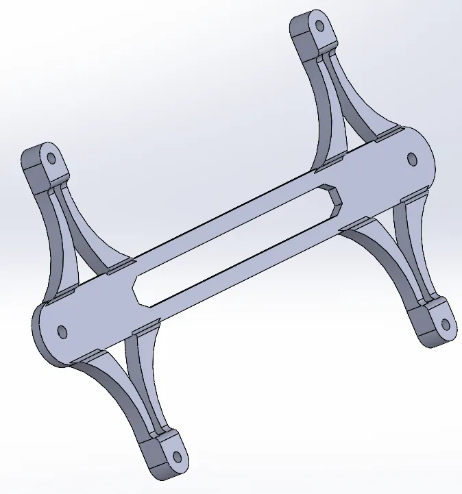 Mini Cooper F56 Rear License Plate Holder