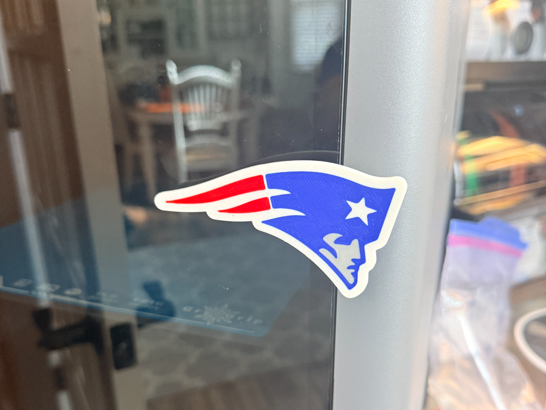New England Patriots Bambu P/X-Series Door Handle 3D model