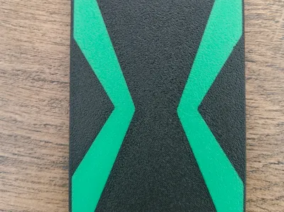 ben 10 inspired card holder omitrix style