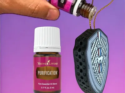 MUSTANG AIR FRESHENER FOR ESSENTIAL OILS 