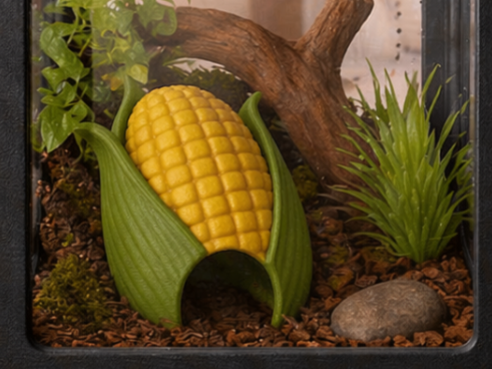 Corn Cob Hide – Rustic Harvest Reptile Decor