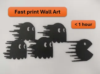 Pac-Man Wall Art – Ghost Chase Scene