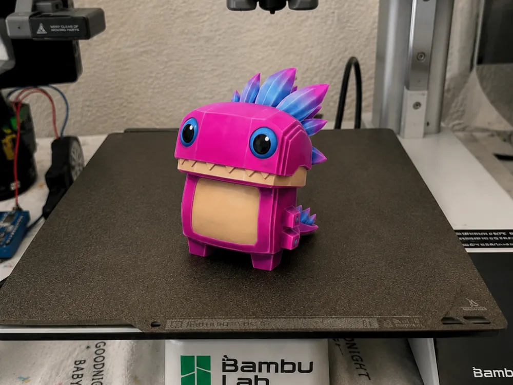 Modelo para impresión 3D: klombo sprite Fortnite. Referencia del modelo original.