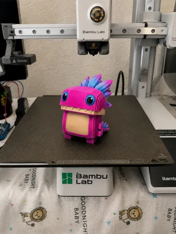 Modelo para impresión 3D: klombo sprite Fortnite — vista de referencia 2