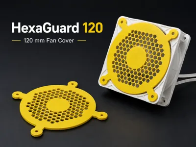 HexaGuard 120 – 120 mm Fan Cover