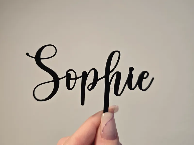 Cake Topper Tortenaufsatz Sophie